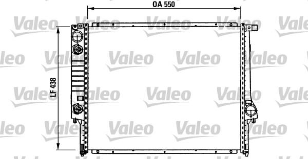 Valeo 819269 - Radiators, Motora dzesēšanas sistēma adetalas.lv