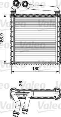 Valeo 811500 - Siltummainis, Salona apsilde adetalas.lv