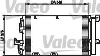 Valeo 818047 - Kondensators, Gaisa kond. sistēma adetalas.lv