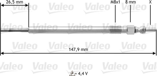 Valeo 345142 - Kvēlsvece adetalas.lv