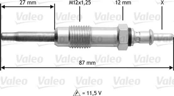 Valeo 345151 - Kvēlsvece adetalas.lv