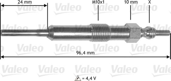 Valeo 345171 - Kvēlsvece adetalas.lv