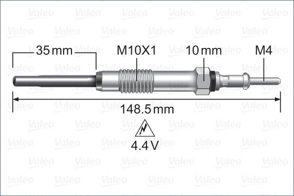 Valeo 345225 - Kvēlsvece adetalas.lv