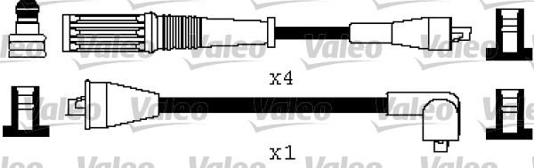 Valeo 346499 - Augstsprieguma vadu komplekts adetalas.lv