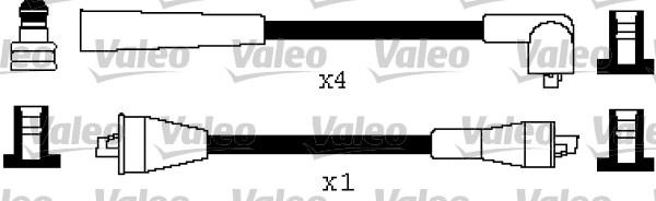 Valeo 346498 - Augstsprieguma vadu komplekts adetalas.lv