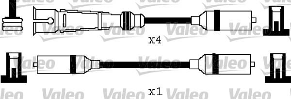 Valeo 346464 - Augstsprieguma vadu komplekts adetalas.lv