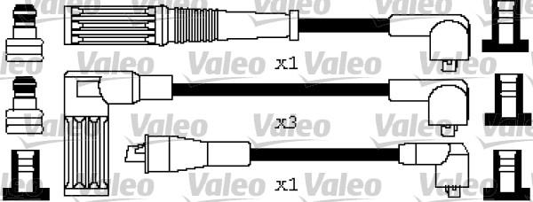 Valeo 346460 - Augstsprieguma vadu komplekts adetalas.lv