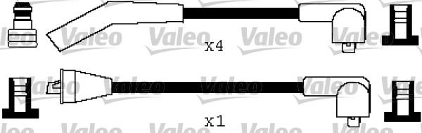 Valeo 346461 - Augstsprieguma vadu komplekts adetalas.lv