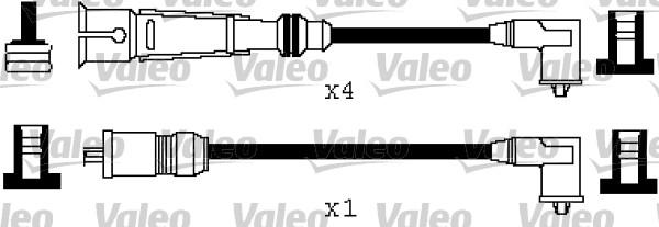 Valeo 346462 - Augstsprieguma vadu komplekts adetalas.lv