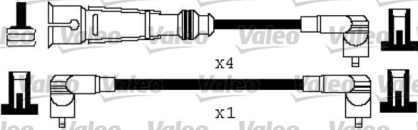 Valeo 346415 - Augstsprieguma vadu komplekts adetalas.lv