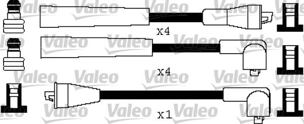 Valeo 346411 - Augstsprieguma vadu komplekts adetalas.lv