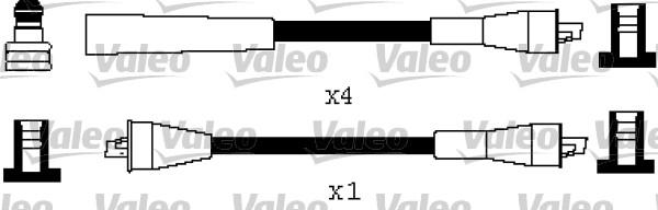 Valeo 346489 - Augstsprieguma vadu komplekts adetalas.lv