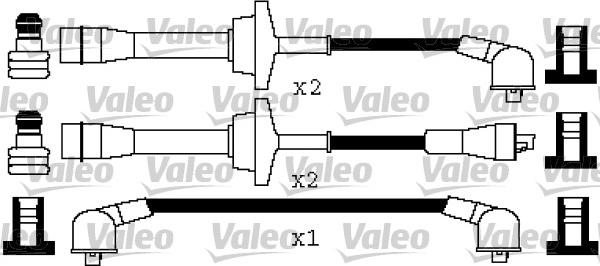 Valeo 346439 - Augstsprieguma vadu komplekts adetalas.lv