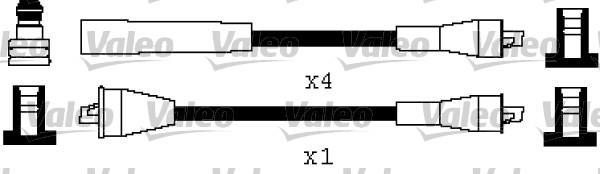 Valeo 346564 - Augstsprieguma vadu komplekts adetalas.lv