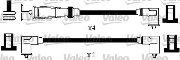 Valeo 346566 - Augstsprieguma vadu komplekts adetalas.lv