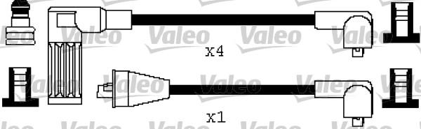 Valeo 346502 - Augstsprieguma vadu komplekts adetalas.lv