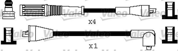 Valeo 346512 - Augstsprieguma vadu komplekts adetalas.lv