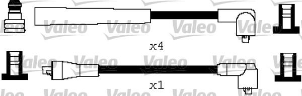 Valeo 346584 - Augstsprieguma vadu komplekts adetalas.lv