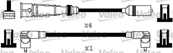 Valeo 346580 - Augstsprieguma vadu komplekts adetalas.lv