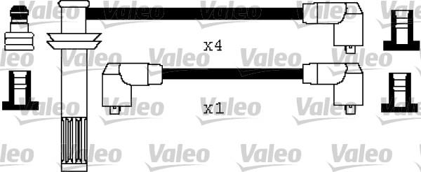 Valeo 346531 - Augstsprieguma vadu komplekts adetalas.lv