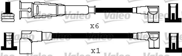 Valeo 346526 - Augstsprieguma vadu komplekts adetalas.lv