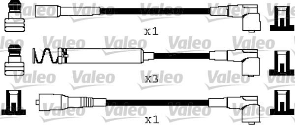 Valeo 346669 - Augstsprieguma vadu komplekts adetalas.lv