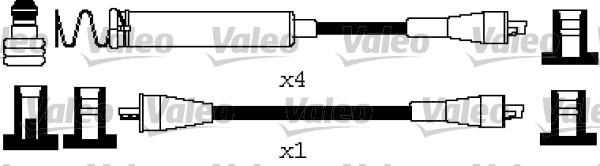 Valeo 346666 - Augstsprieguma vadu komplekts adetalas.lv