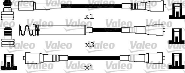 Valeo 346663 - Augstsprieguma vadu komplekts adetalas.lv