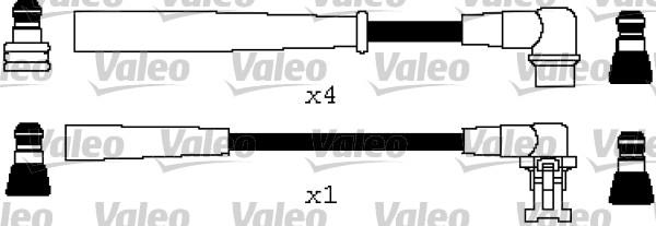 Valeo 346608 - Augstsprieguma vadu komplekts adetalas.lv