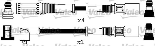 Valeo 346618 - Augstsprieguma vadu komplekts adetalas.lv