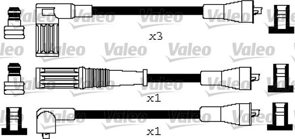 Valeo 346617 - Augstsprieguma vadu komplekts adetalas.lv