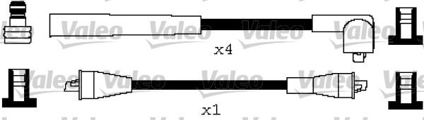 Valeo 346629 - Augstsprieguma vadu komplekts adetalas.lv