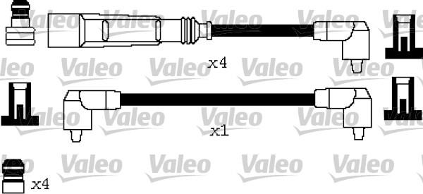 Valeo 346620 - Augstsprieguma vadu komplekts adetalas.lv