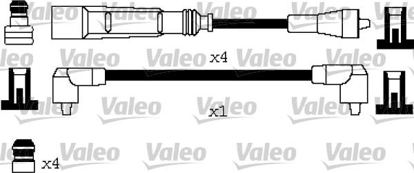 Valeo 346623 - Augstsprieguma vadu komplekts adetalas.lv