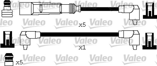 Valeo 346622 - Augstsprieguma vadu komplekts adetalas.lv