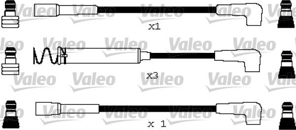 Valeo 346670 - Augstsprieguma vadu komplekts adetalas.lv