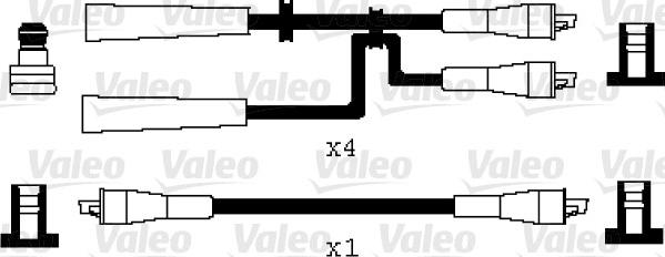 Valeo 346046 - Augstsprieguma vadu komplekts adetalas.lv