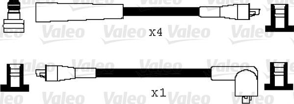 Valeo 346057 - Augstsprieguma vadu komplekts adetalas.lv