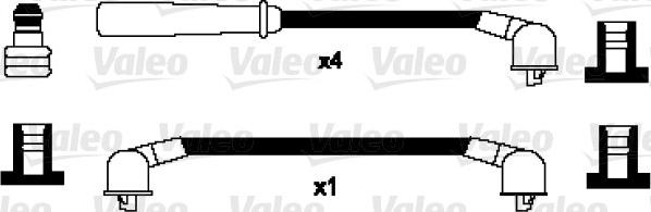 Valeo 346064 - Augstsprieguma vadu komplekts adetalas.lv