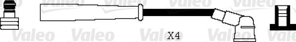 Valeo 346063 - Augstsprieguma vadu komplekts adetalas.lv