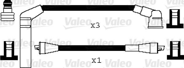 Valeo 346014 - Augstsprieguma vadu komplekts adetalas.lv