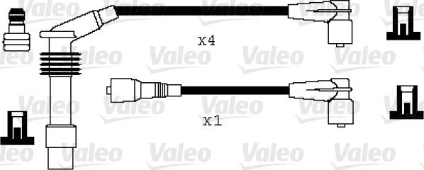 Valeo 346010 - Augstsprieguma vadu komplekts adetalas.lv