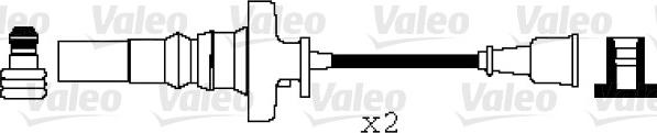 Valeo 346080 - Augstsprieguma vadu komplekts adetalas.lv