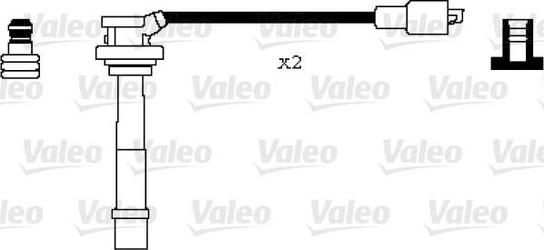 Valeo 346079 - Augstsprieguma vadu komplekts adetalas.lv