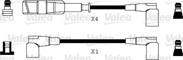 Valeo 346070 - Augstsprieguma vadu komplekts adetalas.lv