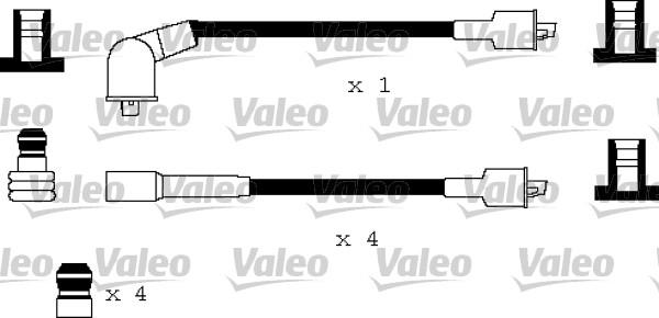 Valeo 346158 - Augstsprieguma vadu komplekts adetalas.lv