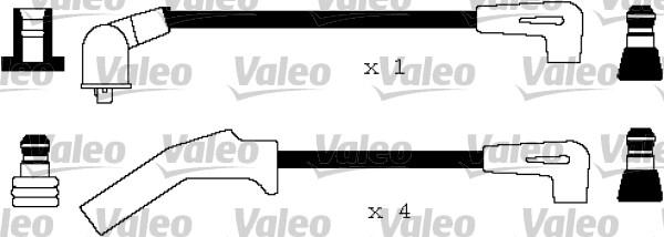 Valeo 346153 - Augstsprieguma vadu komplekts adetalas.lv