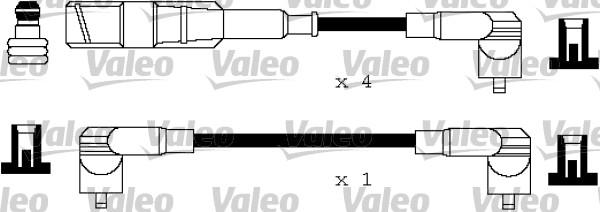 Valeo 346118 - Augstsprieguma vadu komplekts adetalas.lv