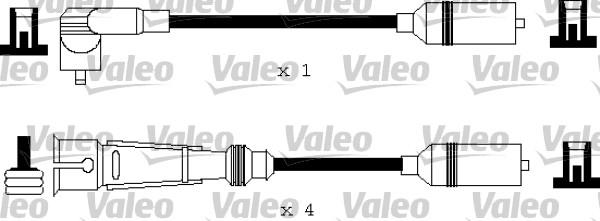 Valeo 346 179 - Augstsprieguma vadu komplekts adetalas.lv