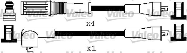 Valeo 346393 - Augstsprieguma vadu komplekts adetalas.lv